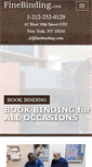 Mobile Screenshot of finebinding.com